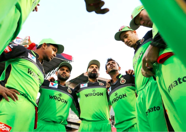 IPL 2019 RCB team wore green jersey for this reason